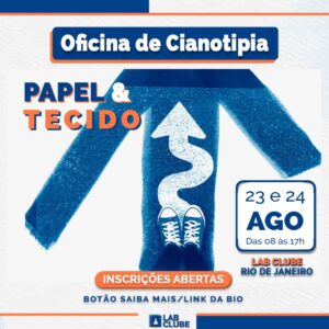 OFICINA PRESENCIAL CIANOTIPIA SOBRE PAPEL & TECIDO - 23 e 24/AGOSTO/25