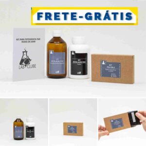 Kit Pinhole Do Lab – Químico + Papel 6x10cm